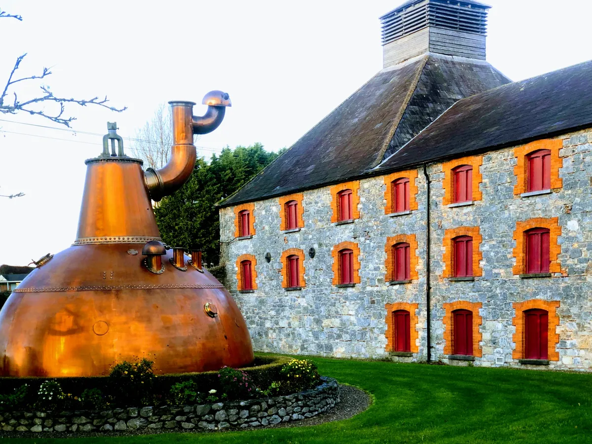 A historic stone building in the Irish landscape, symbolizing a deep well of knowledge and persistent context.