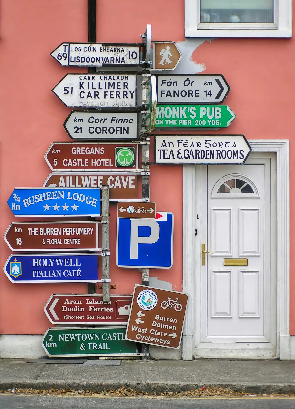 A traditional sign board on a building, symbolizing translation and decoding complex directions.